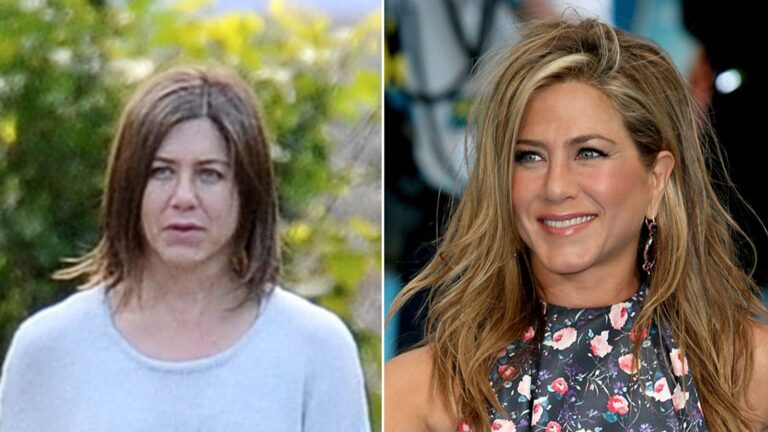 Jennifer Aniston ungeschminkt
